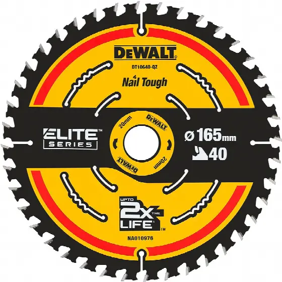 DeWALT DT10640 Pílový kotúč EXTREME, 165 x 20 mm, 40 zubov