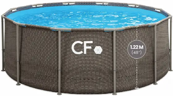 CF FRAME ratan - 366 x 122 cm BAZ0062