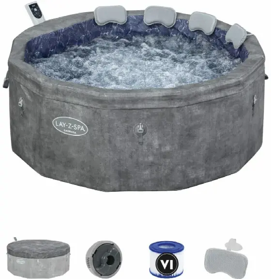 Bestway 6001V Lay-Z-Spa Carrara SMART
