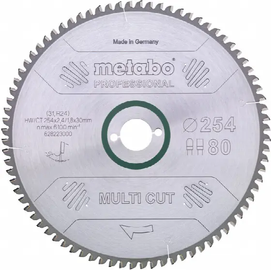 Metabo Pílový kotúč pre ručné okružné píly HW / CT 160x20, 54 FZ/TZ 8° 628073000