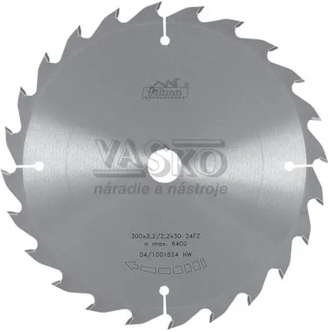 Pilana pílový kotúč SK FZ 80-40 na rezanie dreva s SK platkami 700x5.5x35 z56