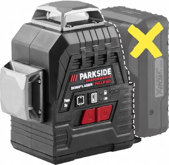 Parkside Performance 20 V PKLLP 3360-Li A1