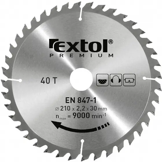 EXTOL Kotúč pílový 115 mm/24 zubový