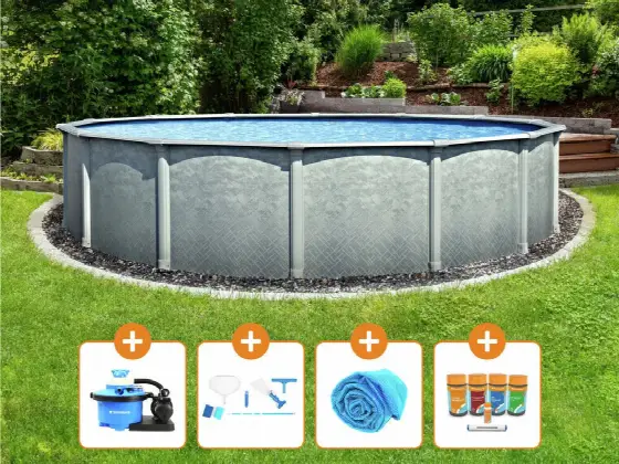 Steinbach Grande Pool Set Round 457 x 135 cm
