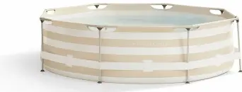 Swim Essentials Essence Luxe Sand White Stripe 305x76