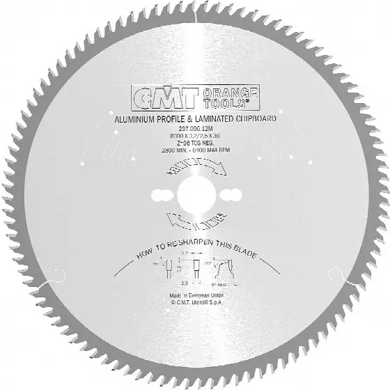 CMT Pílový kotúč na lamino, plast a neželezné kovy - D190x2,8 d30 Z64 HM C29619064M